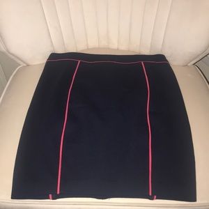 NEW CLUB MONACO Navy Blue stretchy sporty Skirt